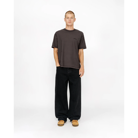 Stussy Lazy Tee Faded Black