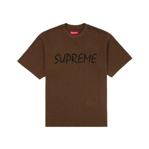 Supreme FTP Slub Tee Brown