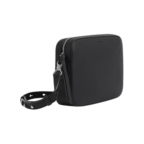 AllSaints Captain Leather Crossbody Bag Black