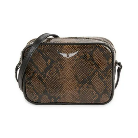 Zadig&Voltaire Snake Leather Bag