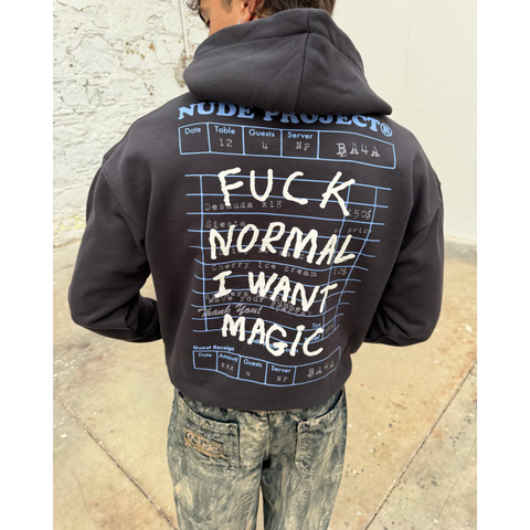 Nude Project Fuck Normal Hoodie Navy