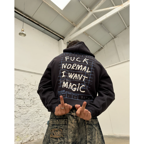 Nude Project Fuck Normal Hoodie Navy