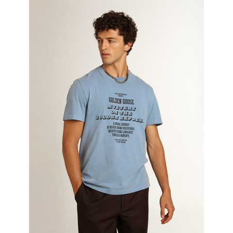 Golden Goose Harbor Blue T-shirt