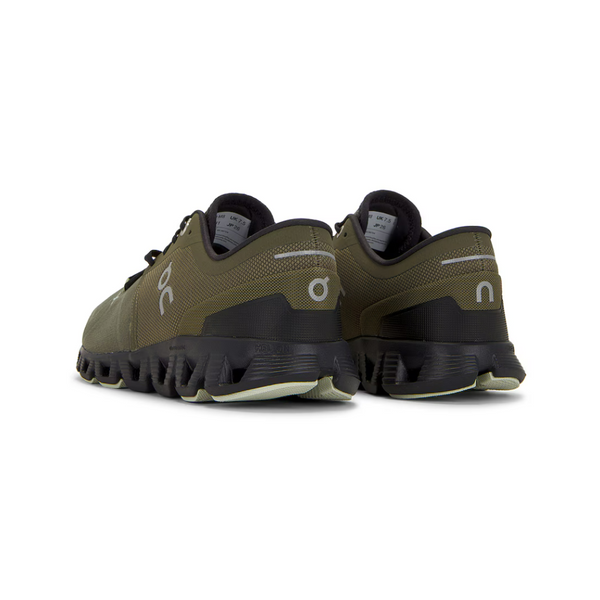 On Running Cloud X Olive Green - vista alterna