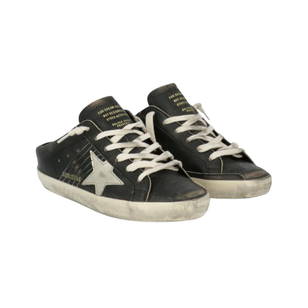 Golden Goose Superstar Slip On Negro - vista alterna
