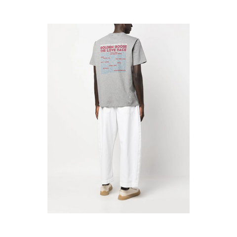 Golden Goose Back Logo-print cotton T-shirt