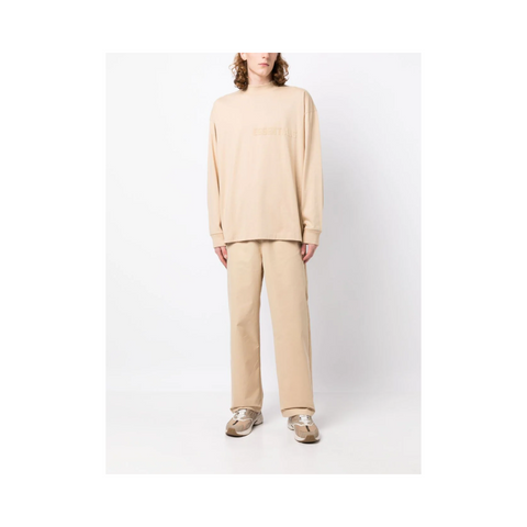 Fear of God Essentials Playera Manga Larga Beige