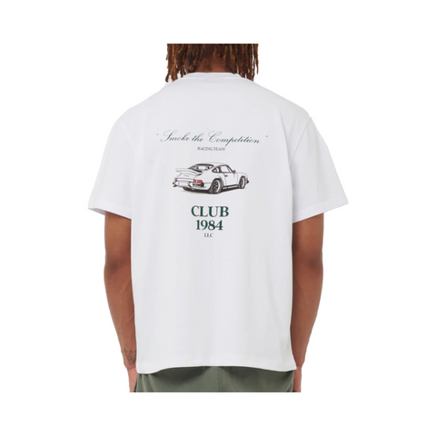 Club 1984 Racing Team Tee White
