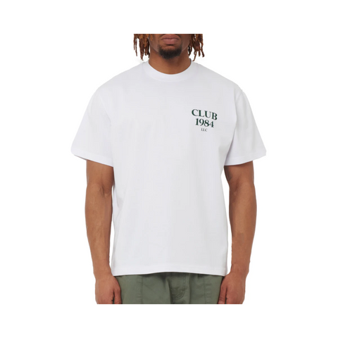Club 1984 Racing Team Tee White