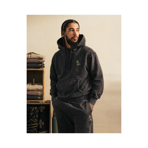 OVO Garment Dyed Hoodie