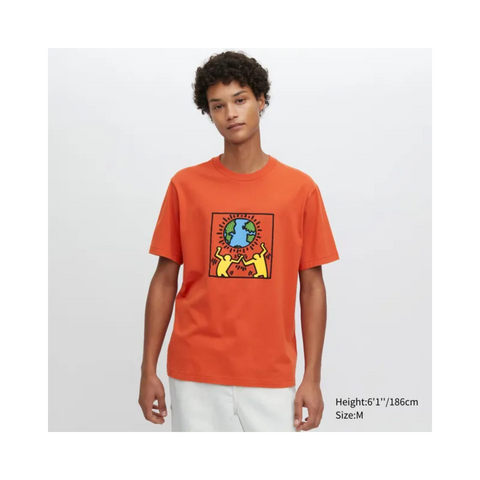 Keith Haring Playera Manga Corta