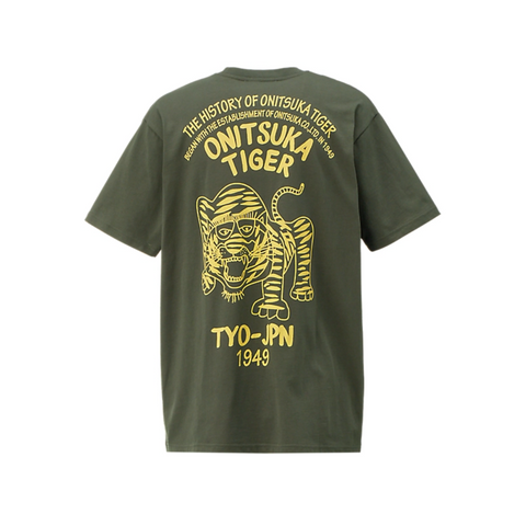 Onitsuka Tiger Graphic Tee Green