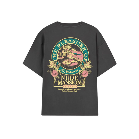 Nude Project Mansion Tee Gris Oscuro