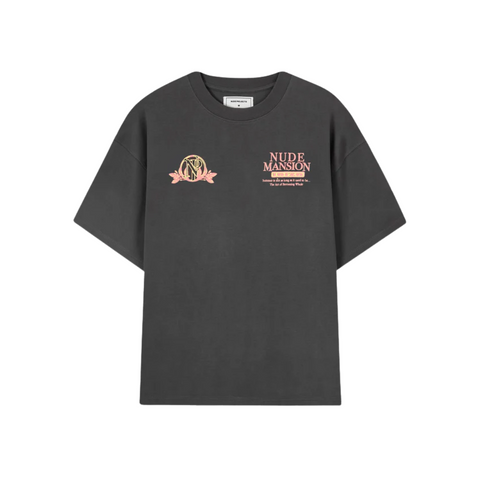 Nude Project Mansion Tee Gris Oscuro