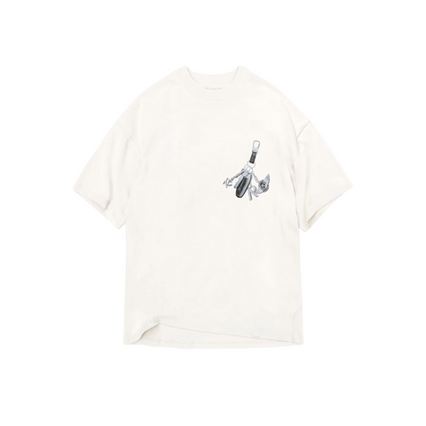 Represent Keys to the Club Tee White