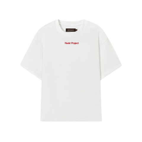 Nude Project Too Shy Tee White