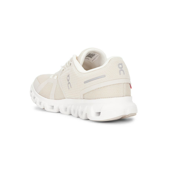 On Running Cloud 6 Pearl / White - vista alterna