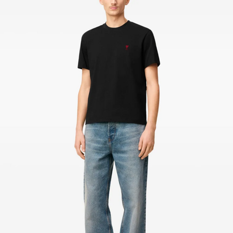 Ami Paris Tee Ami de Coeur Black