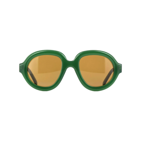 Loewe Aviator Green Sunglasses