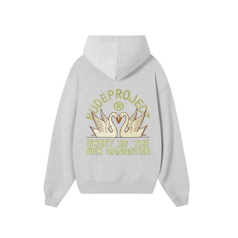 Nude Project Swans Hoodie Gris