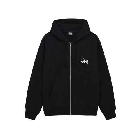 Stussy Zip Hoodie Black