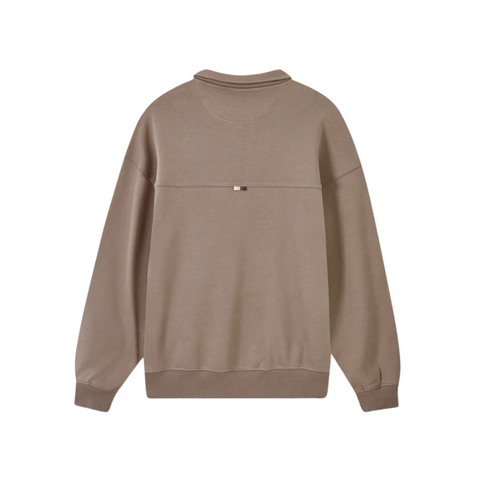 Nude Project Half Zip Brown