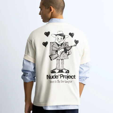 Nude Project Gangster Tee Marshmallow