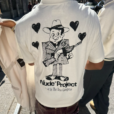 Nude Project Gangster Tee Marshmallow