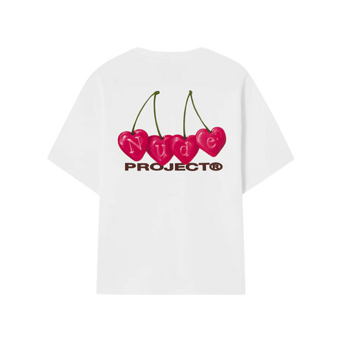 Nude Project Cherry Tee White