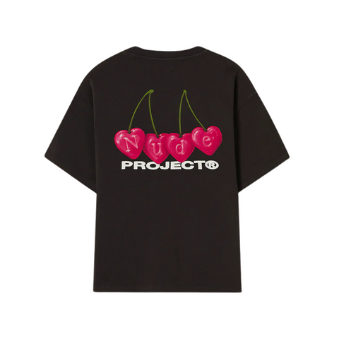 Nude Project Cherry Tee Black