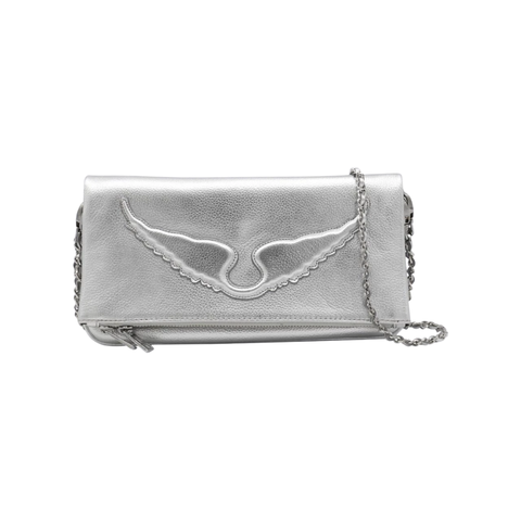 Zadig&Voltaire Silver Leather Rock