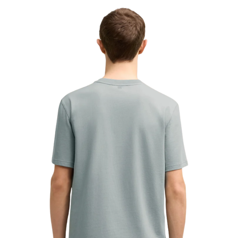 Ami Paris T-shirt Embossed Logo Blue