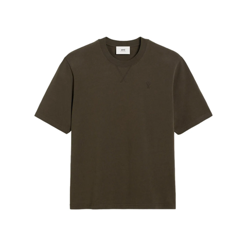 Ami Paris Oversize Tshirt Brown