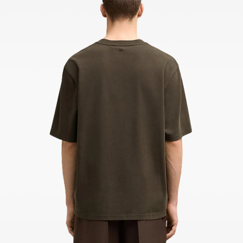 Ami Paris Oversize Tshirt Brown