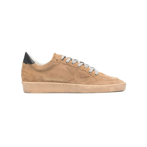 Golden Goose BallStar Camel Suede