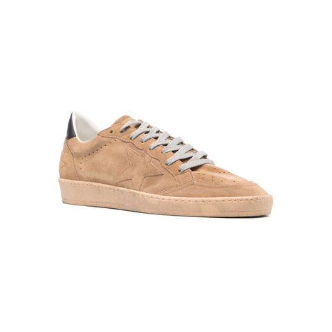 Golden Goose BallStar Camel Suede