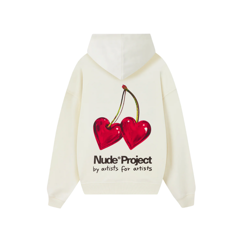 Nude Project Juicy Cherry Hoodie Marshmallow