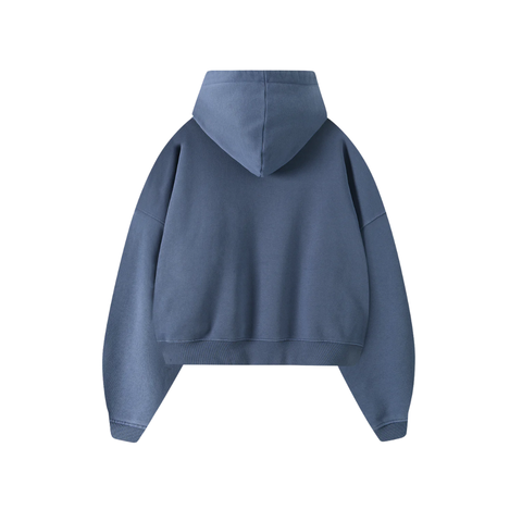 Nude Project Liberty Boxy Hoodie Blue