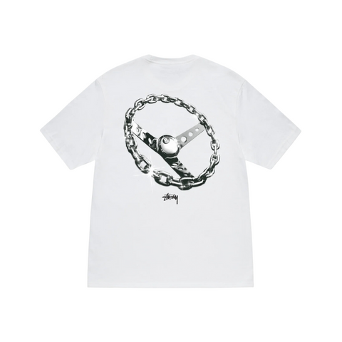 Stussy Chain Link Tee - White