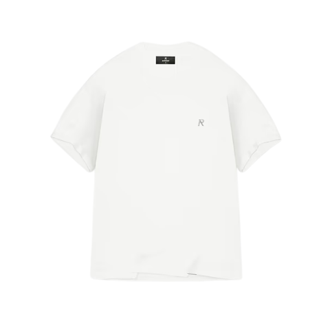 Represent Metal Initial Tee White