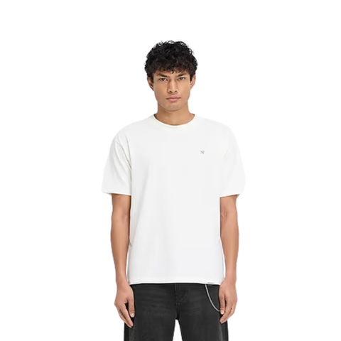 Represent Metal Initial Tee White