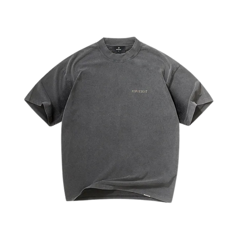 Represent Logo Texto Metalizado