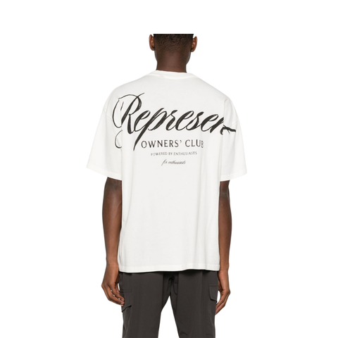 Represent Owners Club Script White