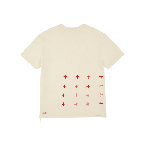 Ksubi Biggie SS Tee Beige/Red