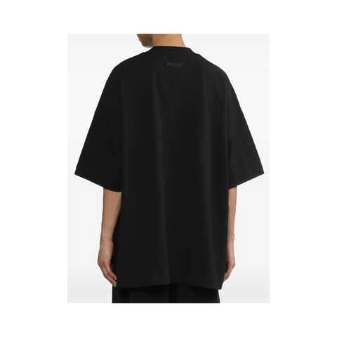 Fear of God Essentials Front Logo Black