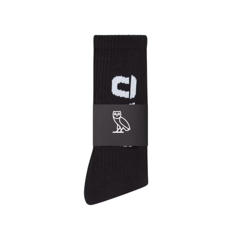 OVO Crew Socks - Black