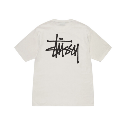 Stussy Basic Tee Pigment Dyed White