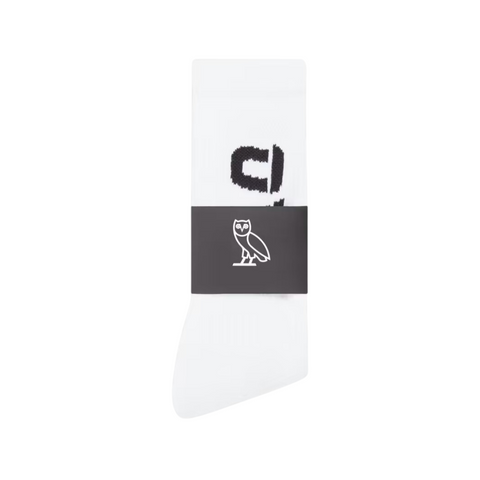 OVO Crew Socks - White
