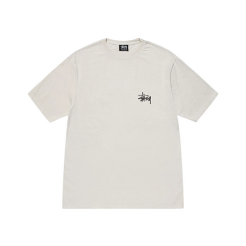 Stussy Basic Tee Pigment Dyed White