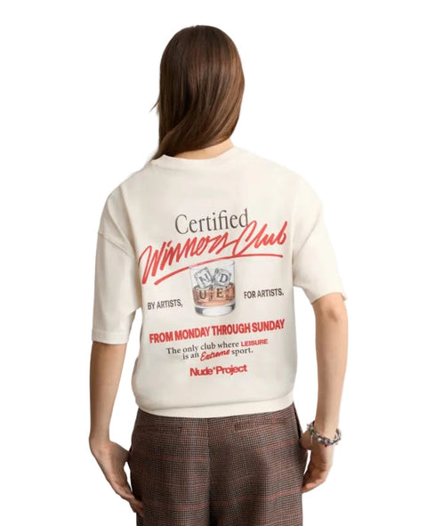 Nude Project Winners Club Tee Ivory